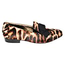 Loafer mit Leopardenmuster von Lanvin