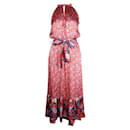 Vestido de seda multicolor del diseñador contemporáneo Ridley London - Autre Marque