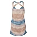 M Missoni Crochet Mini Dress