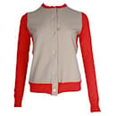 Marni Red and Beige Cardigan
