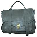 Proenza Schouler Taupe Leather PS1 Shoulder Bag