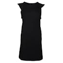 Contemporary Designer Black Dress With Front Pockets - Autre Marque