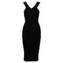 Contemporary Designer Elegant Black Dress - Autre Marque
