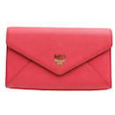 Mcm Red Envelope Crossbody Bag - MCM