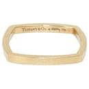 Tiffany & Co Forme Carrée Minimaliste 18Bague en or K