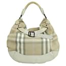 Bolso hobo grande a cuadros de Burberry