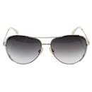 Michael Kors White Rimmed Aviator Sunglasses