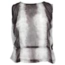 Comme Des Garcons Abstract Sleeves Sheer Top