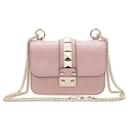 Borsa piccola con patta Rockstud Glam Lock Valentino