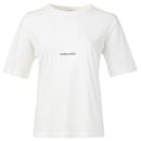 T-Shirt mit Saint Laurent-Logo-Print