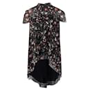 Erdem Rose Embroidered Smocked Tunic