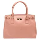 pink leather handbag - Salvatore Ferragamo