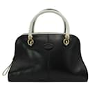 Tod'S Two Sides Black And White Handbag - Tod's