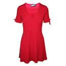 Rotes Reformations-Minikleid