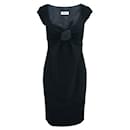 MOSCHINO Little Black Dress with Knot - Moschino