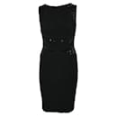 CONTEMPORARY DESIGNER Black Dress with Sequins - Autre Marque