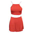 REFORMATION Red Skirt and Top Set - Reformation