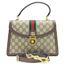 Bolsa com alça superior Gucci Ophidia (651055)