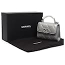 Chanel  Lambskin Top Handle Mini Crossbody Bag AP3236