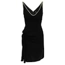 ROBERTO CAVALLI Black Dress with Shinny Embellishments - Roberto Cavalli