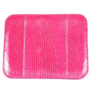 Capa para passaporte Python rosa do DESIGNER CONTEMPORÂNEO - Autre Marque
