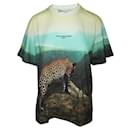 Stella Mccartney Camiseta colorida com imagem de leopardo - Stella Mc Cartney