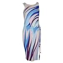 Emilio Pucci Multicolor Print with Gathered Side