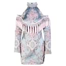 CONTEMPORARY DESIGNER Tassels Embellished Mini Dress - Autre Marque