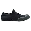 Prada Black Lace Up Sneakers