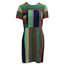 Diane Von Furstenberg Colorful Line Dress