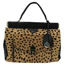 Tory Burch Leopard Print Calf Hair Bag