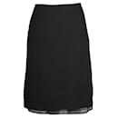 Prada Black Midi Skirt