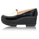 CONTEMPORARY DESIGNER Black And White Yokolej Slip-On Loafer - Autre Marque