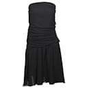 CONTEMPORARY DESIGNER Black Drape Bodice Dress - Autre Marque