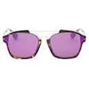 dior Square Mirrored Abstract Sunglasses - Dior