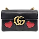 Gucci  Heart Marmont Chain Shoulder Bag (431777)