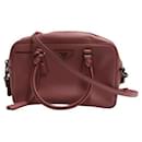 Prada Light Pink Saffiano Lux Petalo 1 handbag/ Crossbody Bag