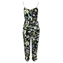 REFORMATION Floral Print Jumpsuit with Spaghetti Shoulder Straps - Reformation
