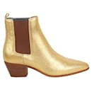 Ankle leather boots - Saint Laurent