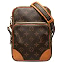 Braune Louis Vuitton-Monogramm-Amazonas-Umhängetasche