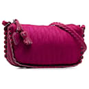 Borsa a tracolla etnica Dior Oblique rosa