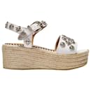 Sandals in White Leather - Toga Pulla