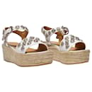 Sandals in White Leather - Toga Pulla