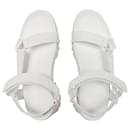 Trace Sandals in White Leather - Stella Mc Cartney
