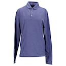 Mens Th Flex Oxford Long Sleeve Polo - Tommy Hilfiger