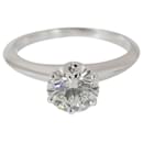 TIFFANY & CO. Bague de fiançailles diamant en platine I VVS2 1.29 ctw - Tiffany & Co