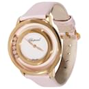 Chopard Happy Diamonds 209429-5106 relógio feminino 18kt rosa ouro
