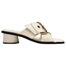 Anyway Anyday Sandals in Beige Leather - Autre Marque