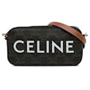 Bolsa para câmera Celine Brown Mini Cuir Triomphe - Céline