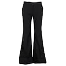 Pantalones con corte de bota de lana negra de Stella McCartney - Stella Mc Cartney